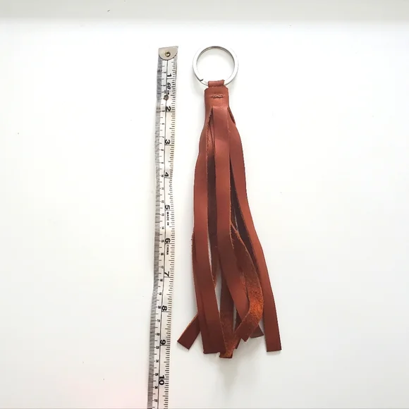 Handmade Leather Key Chain - Picture 2 of 2